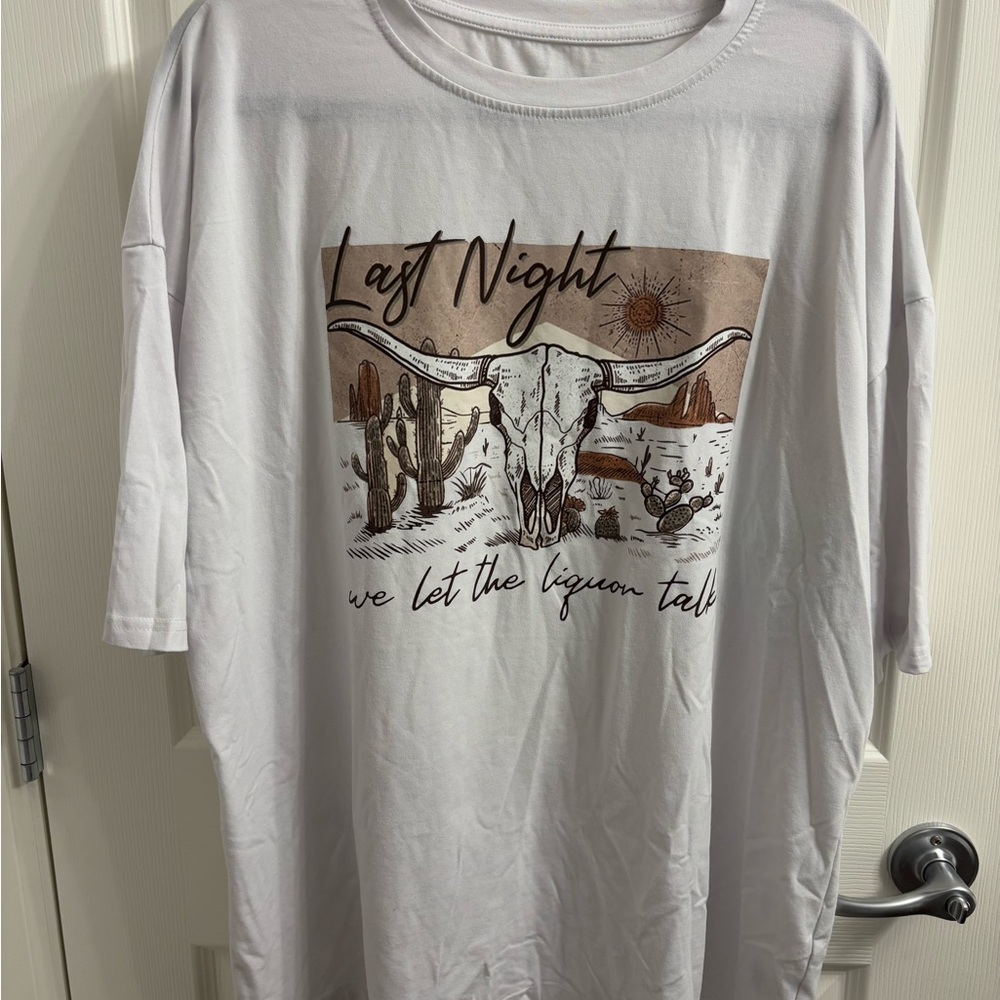 Morgan Wallen White Graphic T-Shirt